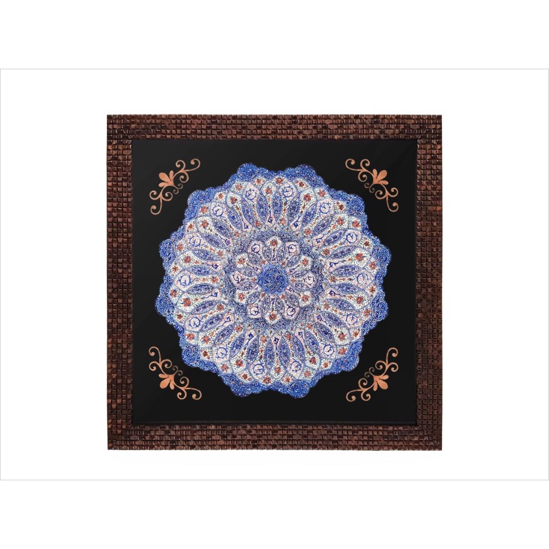 قاب بشقاب میناکاری