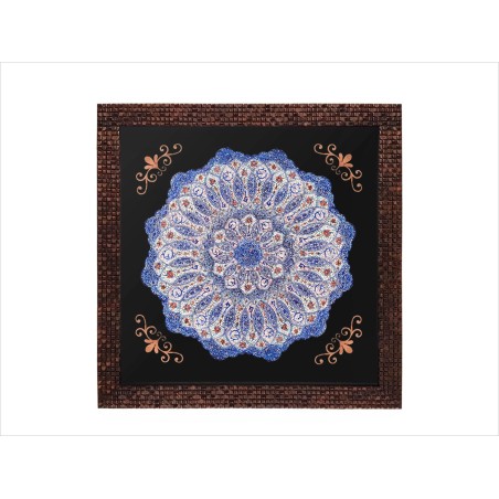 قاب بشقاب میناکاری